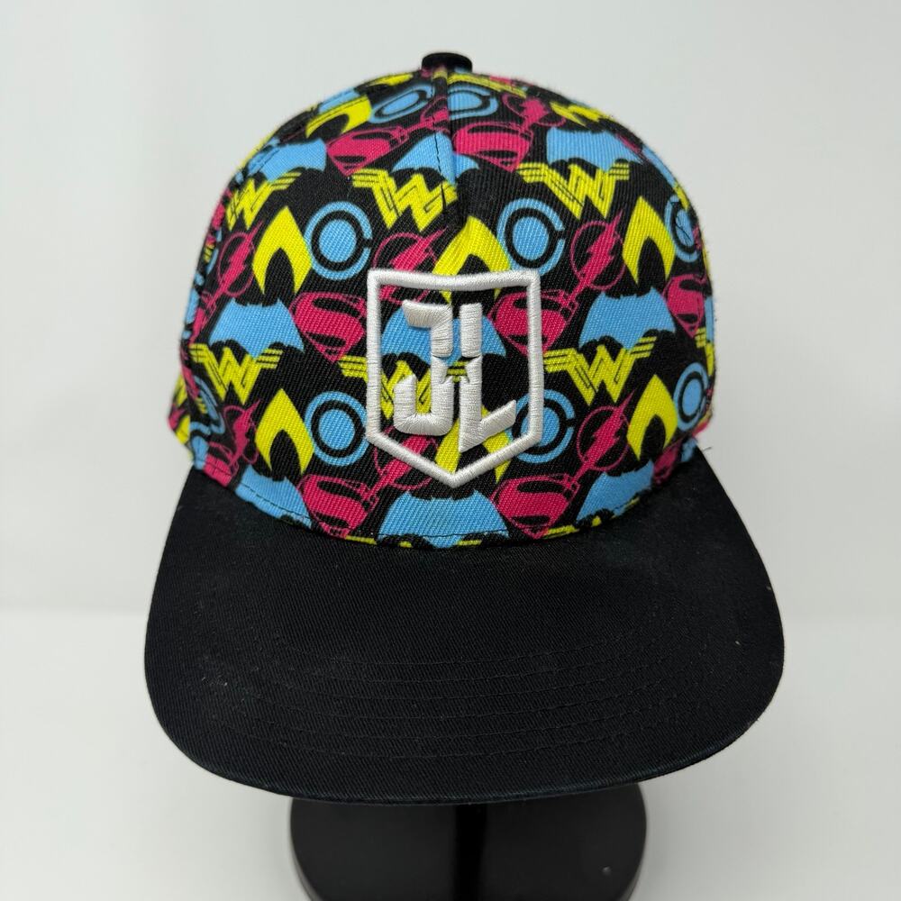 Justice League 2017 Colorful All Over Print Snapback